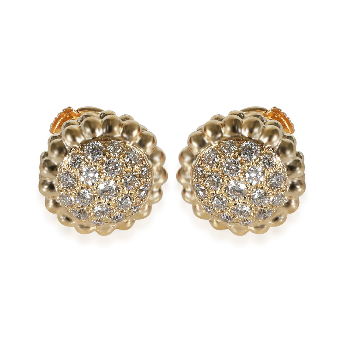 Perlee Earrings in 18k Yellow Gold 0.69 CTW