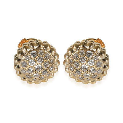 Perlee Earrings in 18k Yellow Gold 0.69 CTW