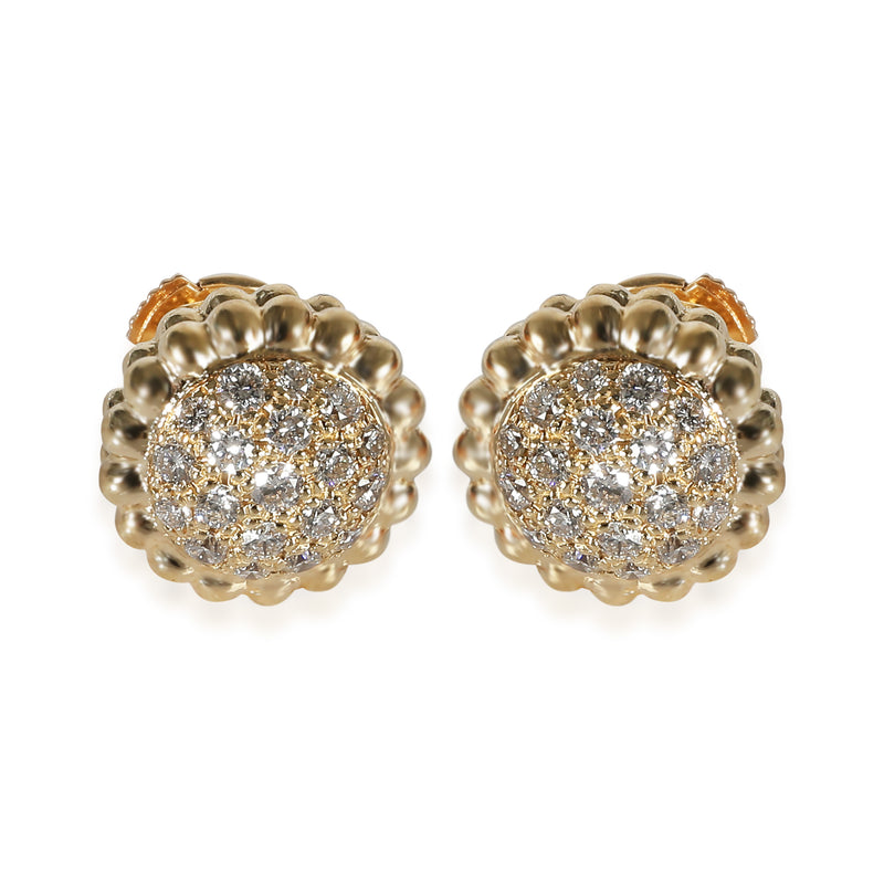 Perlee Earrings in 18k Yellow Gold 0.69 CTW