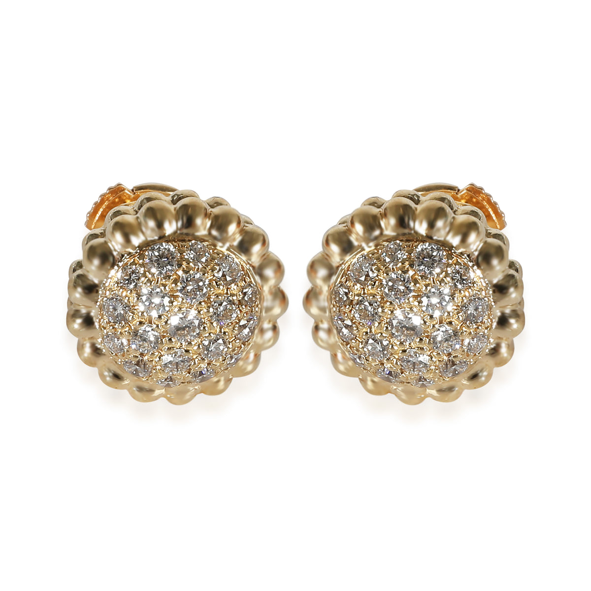 Perlee Earrings in 18k Yellow Gold 0.69 CTW