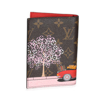 Rouge Monogram Canvas 2019 Christmas Animation Passport Cover