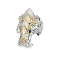 Naga Sapphire Fashion Ring in 18k Yellow Gold/Sterling Silver