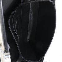 Black Leather Beige Canvas Medium Solferino