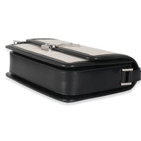 Black Leather Beige Canvas Medium Solferino