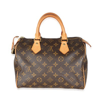 Monogram Canvas Speedy 25