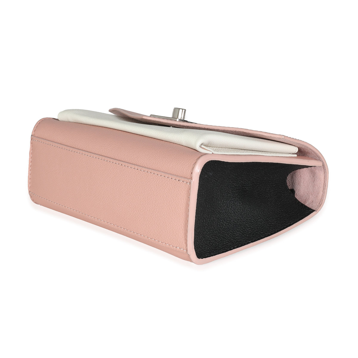 Louis Vuitton Pink Cream Tricolour Soft Calfskin MyLockme BB Handbag bv