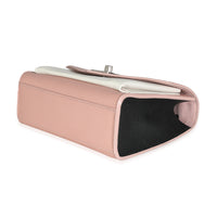 Louis Vuitton Pink Cream Tricolour Soft Calfskin MyLockme BB Handbag bv