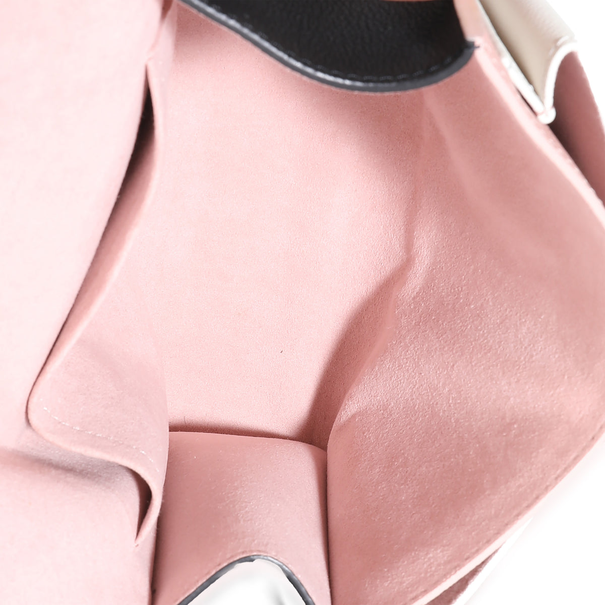 Pink Cream Tricolour Soft Calfskin MyLockme BB