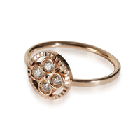 Sum Blossom Ring With Diamonds in 18KT Rose Gold 0.20 CTW