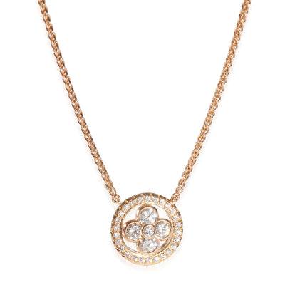 Blossom Fashion Pendant in 18k Rose Gold 0.5 CTW