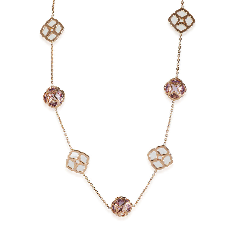 Imperiale Amethyst Necklace in 18k Rose Gold