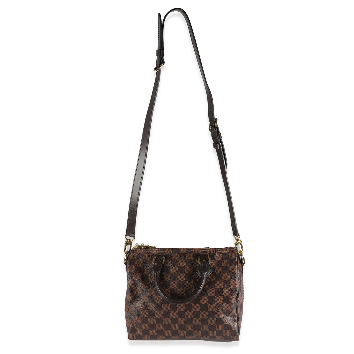 Louis Vuitton Damier Ebene Canvas Speedy Bandouliere 25