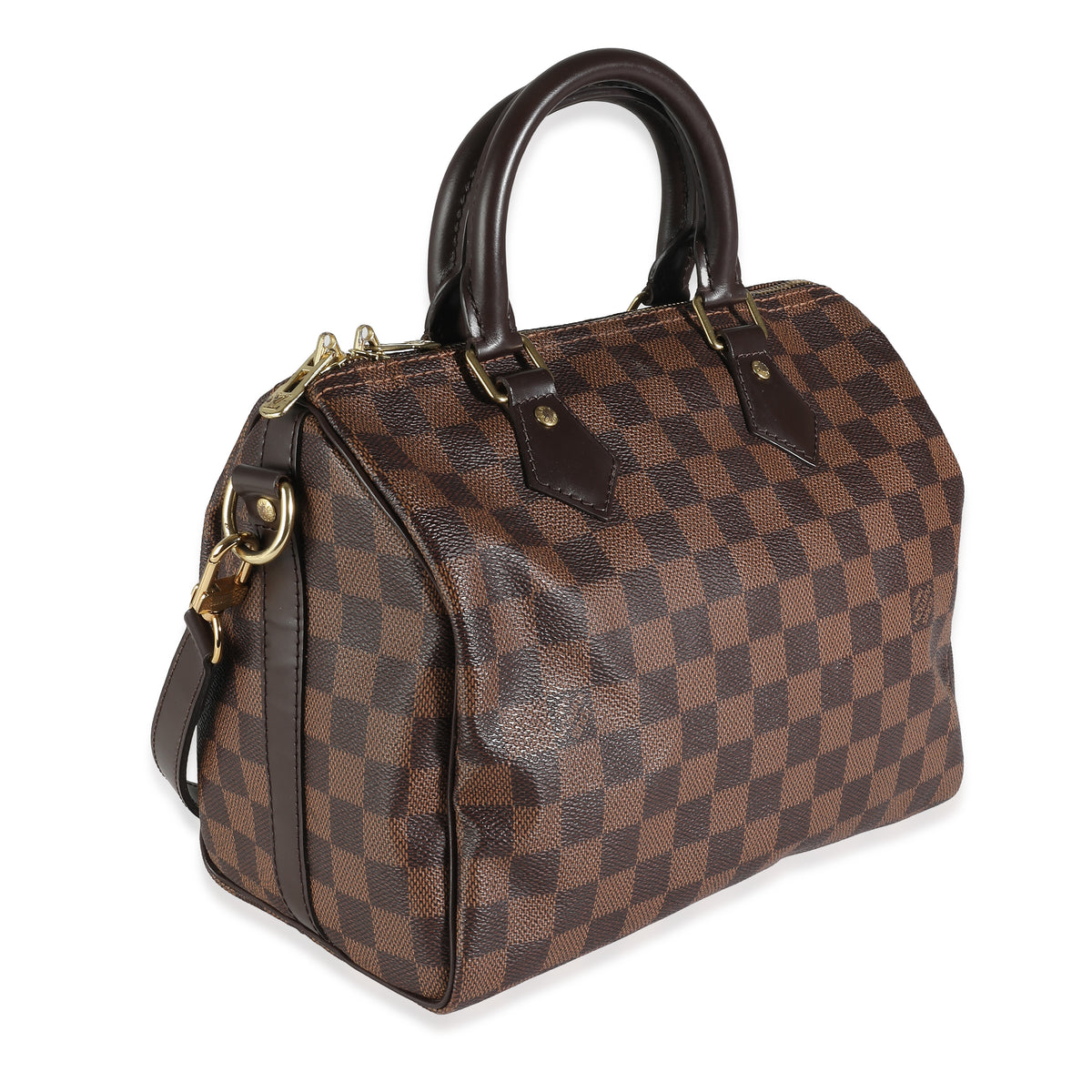 Louis Vuitton Damier Ebene Canvas Speedy Bandouliere 25