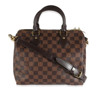 Louis Vuitton Damier Ebene Canvas Speedy Bandouliere 25