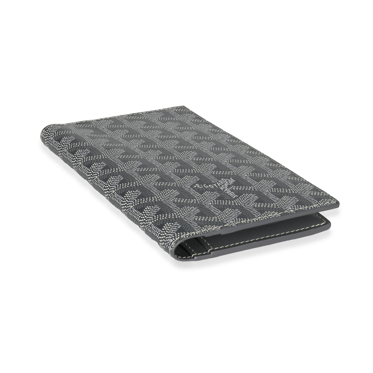 Grey Goyardine Canvas Saint Roch Wallet