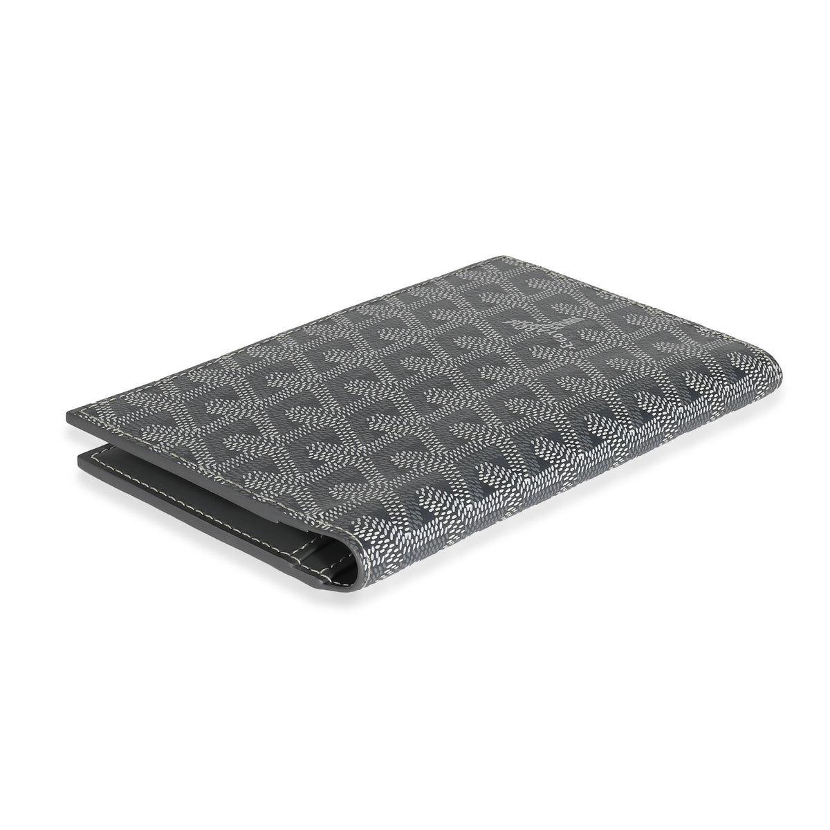 Grey Goyardine Canvas Saint Roch Wallet