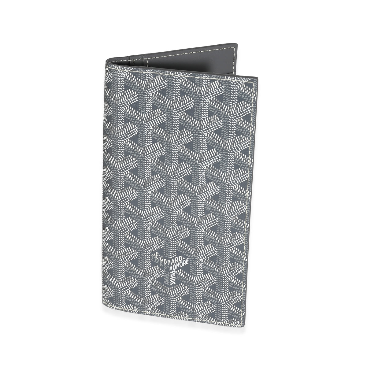 Grey Goyardine Canvas Saint Roch Wallet