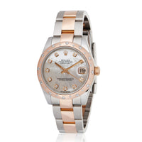 Datejust 178341 Unisex Watch in 18kt Stainless Steel/Rose Gold