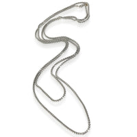 Chain Collection Fashion Necklace in 14k Yellow Gold/Sterling Silve