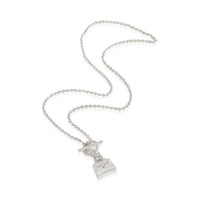 Hermes Amulettes Kelly Pendant in Sterling Silver