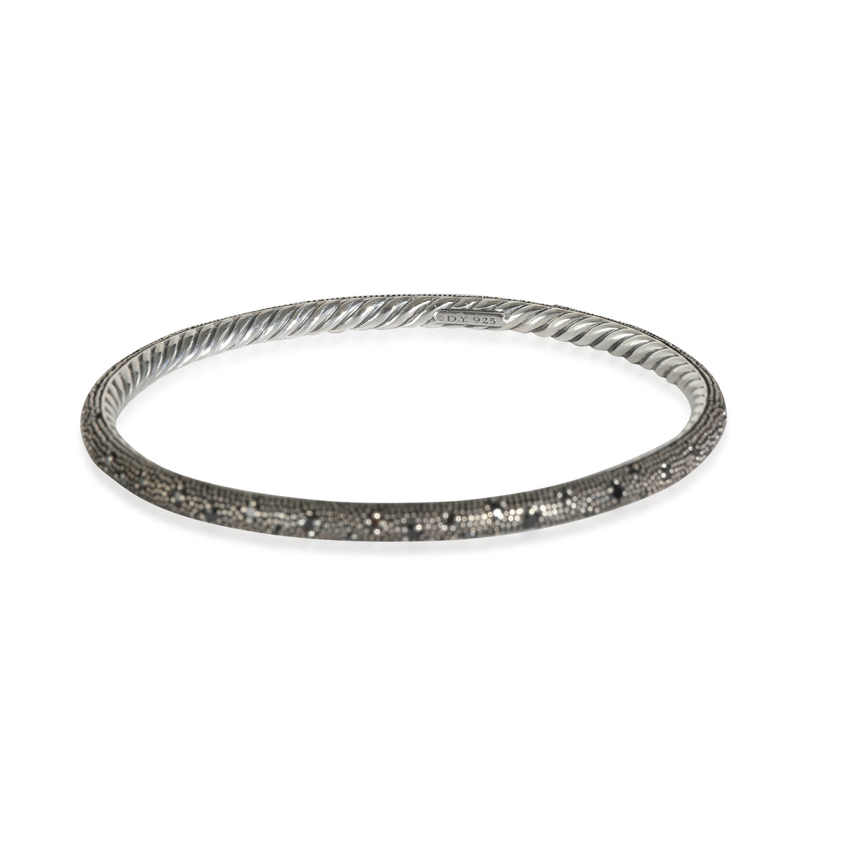 Midnight Melange Diamond Bracelet in  Sterling Silver