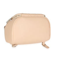 Chanel Beige Quilted Caviar Business Affinity Backpack Handbag av
