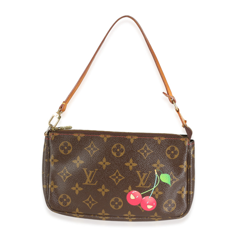 Monogram Canvas Cerises Pochette Accessoires