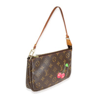 Monogram Canvas Cerises Pochette Accessoires