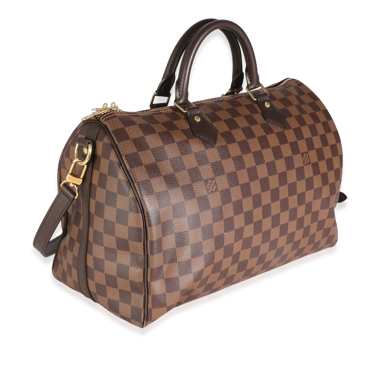 Damier Ebene Canvas Speedy Bandouliere 35