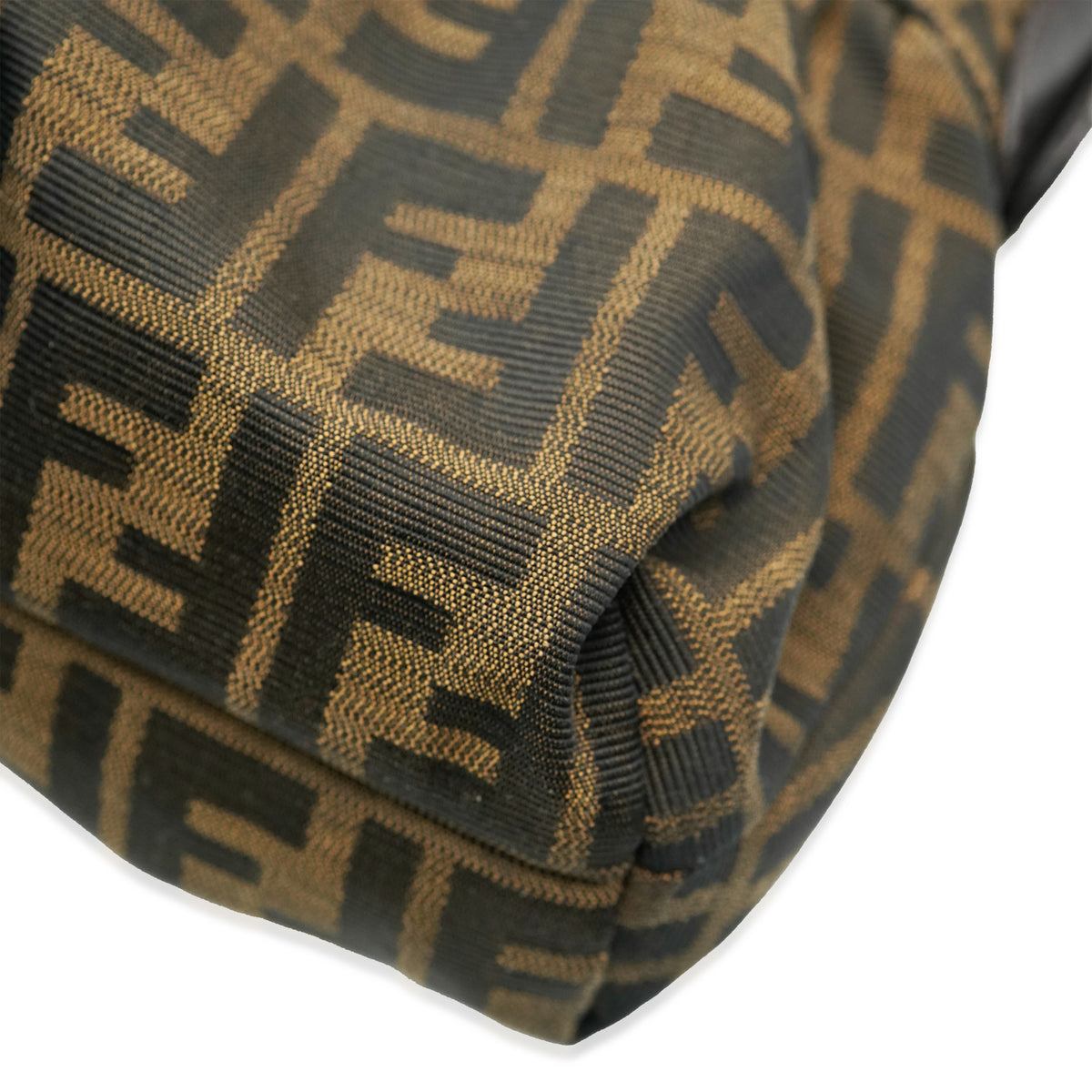 Fendi Tobacco Canvas Zucca Chef Tote Handbag ad3