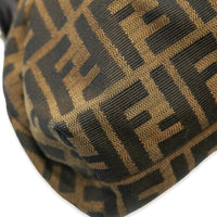Fendi Tobacco Canvas Zucca Chef Tote Handbag av