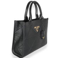 Black Soft Calfskin Small Symbole Tote