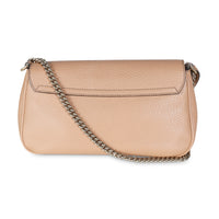 Beige Leather Medium Soho Chain Crossbody