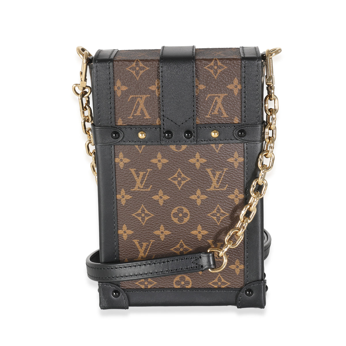 Monogram Canvas Vertical Trunk Pochette