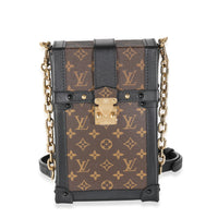 Monogram Canvas Vertical Trunk Pochette