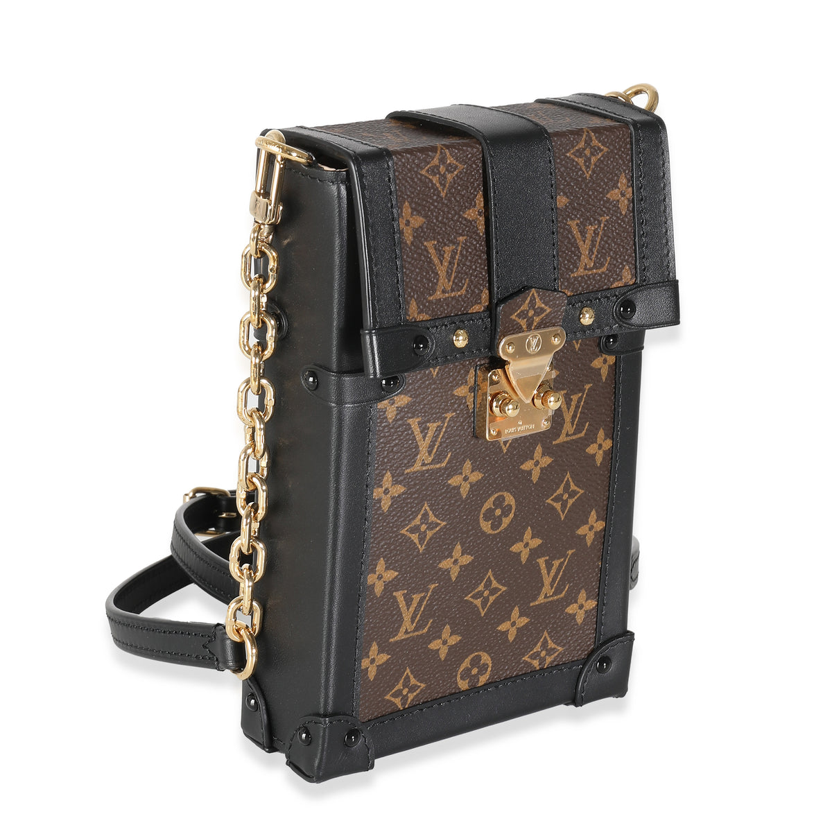 Monogram Canvas Vertical Trunk Pochette