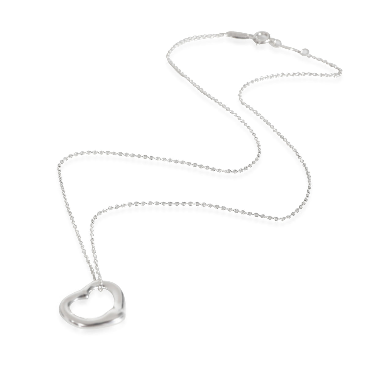 Elsa Peretti Open Heart Pendant in Sterling Silver