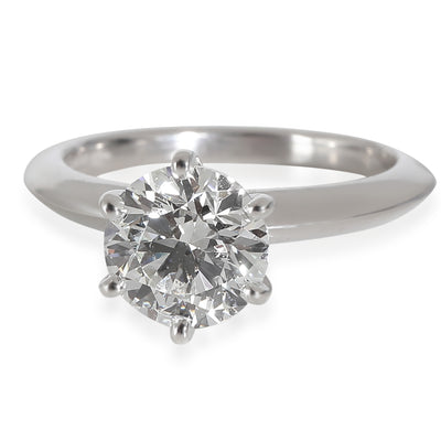 Diamond Engagement Ring in Platinum I VS1 1.38 CTW