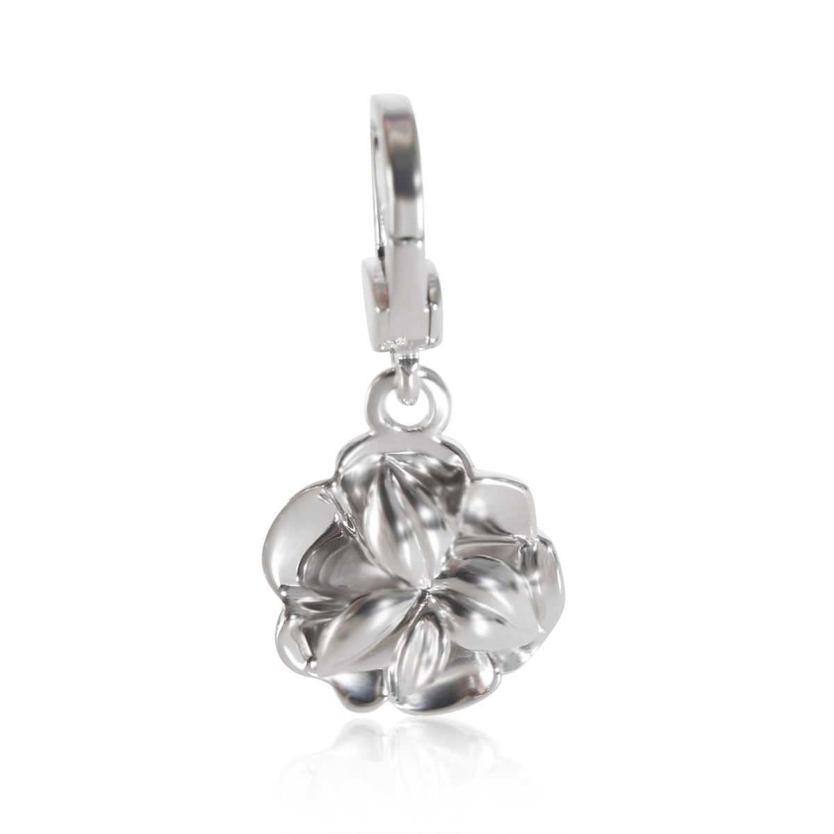 Camelia Charms in 18k White Gold