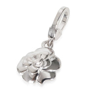 Camelia Charms in 18k White Gold