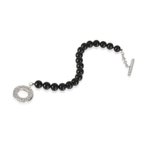 Onyx Bracelet in Sterling Silver