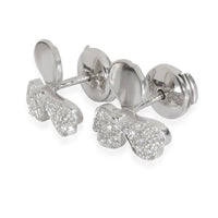 Paper Flowers Diamond Earrings in  Platinum 0.34 CTW