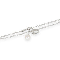 Elsa Peretti Pearl Fashion Necklace in  Sterling Silver