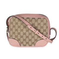 Pink Dollar Calfskin GG Canvas Mini Bree Messenger