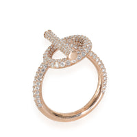 Echappee Ring in 18k Rose Gold 1.38 CTW