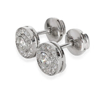 Diamond Circlet Earrings in  Platinum 0.75 CTW