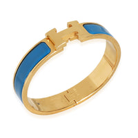 Clic H Blue Bracelet in Bleu Cielo