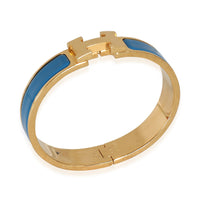 Clic H Blue Bracelet in Bleu Cielo