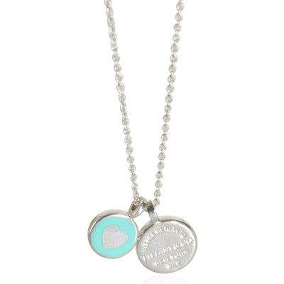 Return To Tiffany Double Circle Pendant in  Sterling Silver