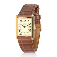 le Must de Cartier Tank 1615 Unisex Watch in  Vermeil